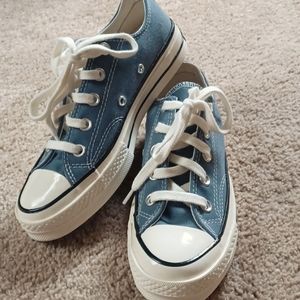 Converse Chuck 70 OX Deep Waters/Egret/Black Men's 3.5 Women's 5.5 EUR 36